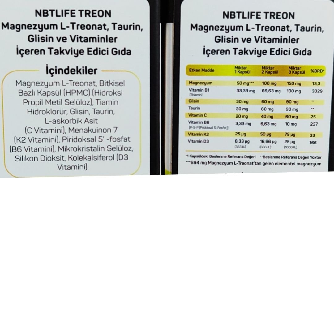 NBT Life Treon 60 Kapsül