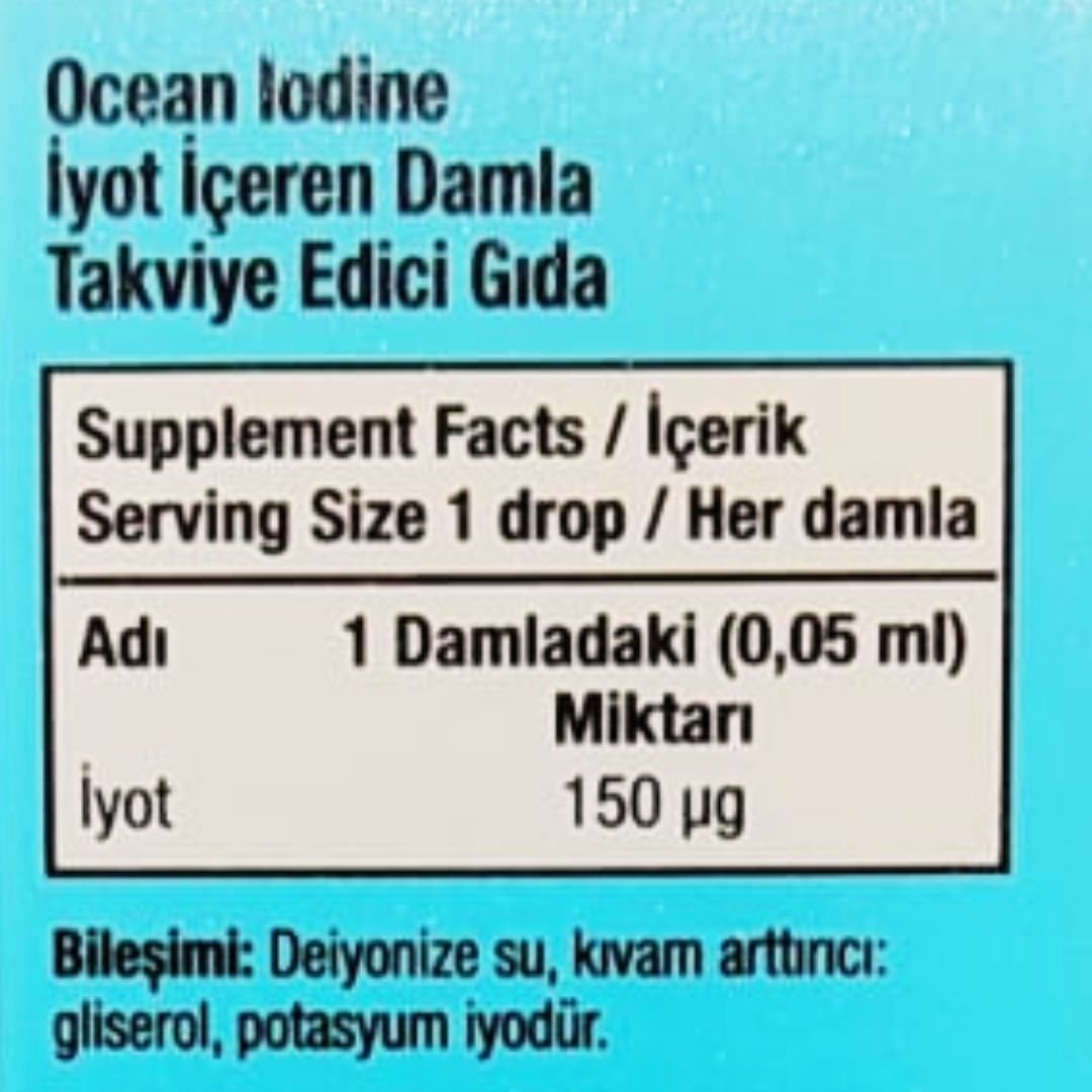 Ocean Iodine Damla 30 ml