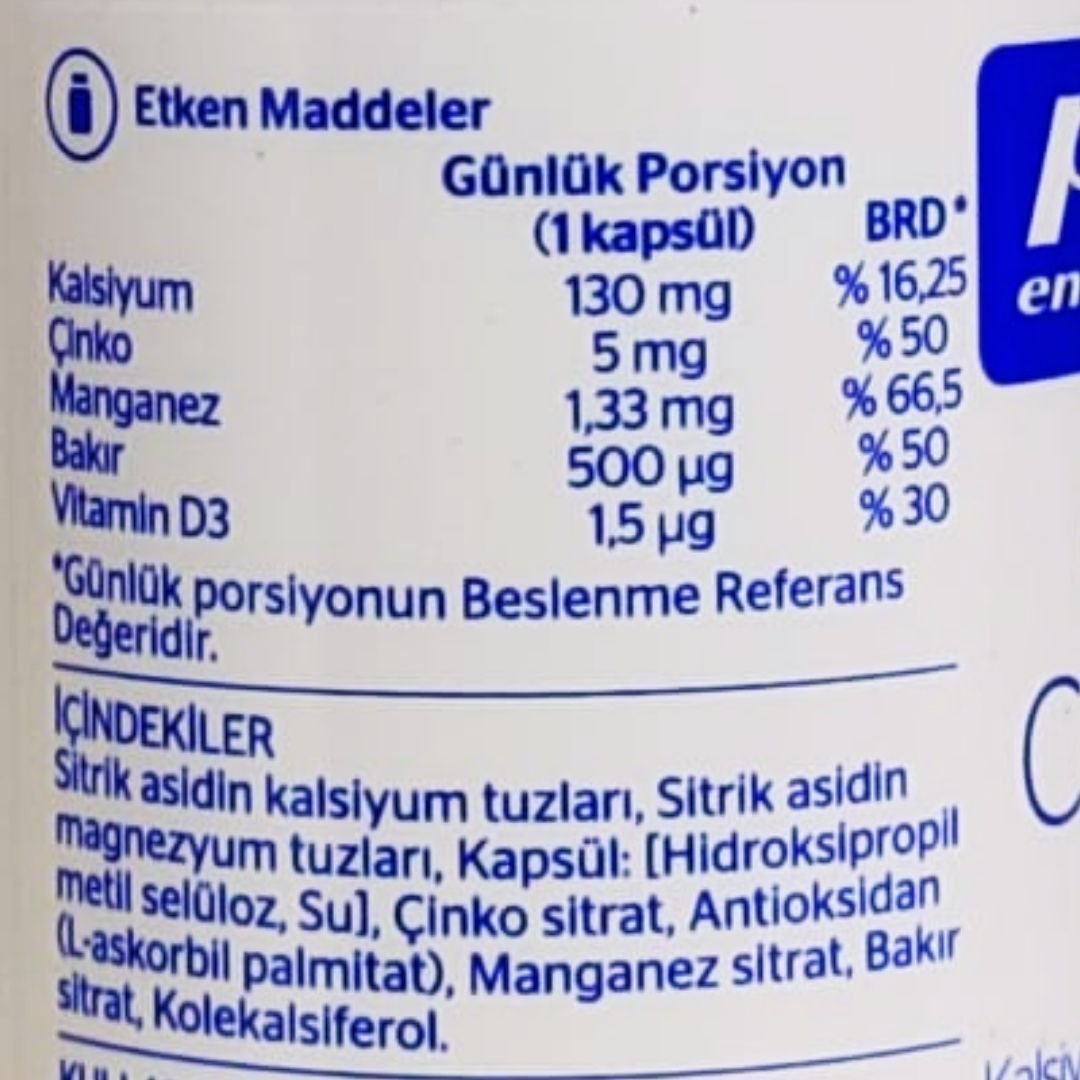 Pure Encapsulations Osteo Complex 30 Kapsül