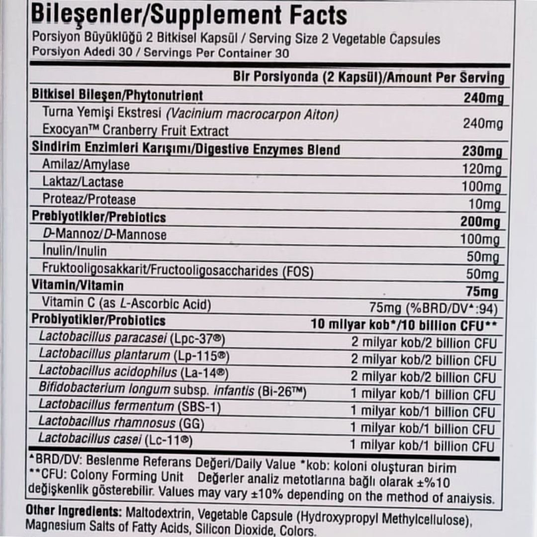 Suda Vitamin Probiotic Berry Biotic 60 Kapsül