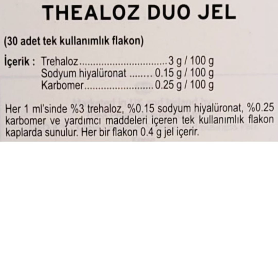 Thealoz Duo Gel 30 Flakon