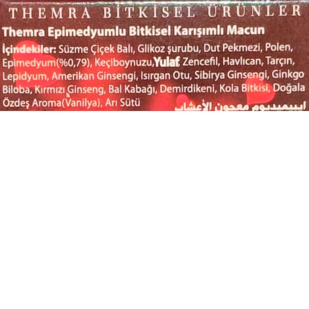 Themra Epimedyumlu Macun 43 gr Deneme Boyu