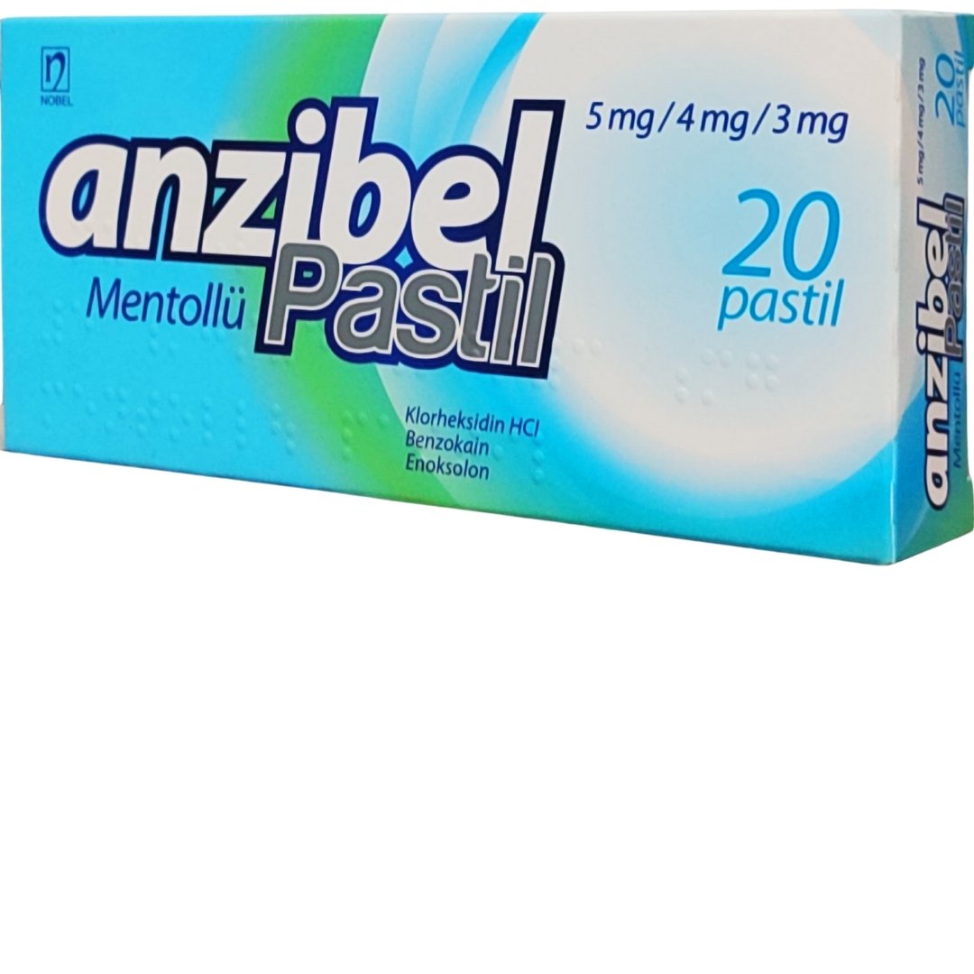 Anzibel Mentollü 20 Pastil
