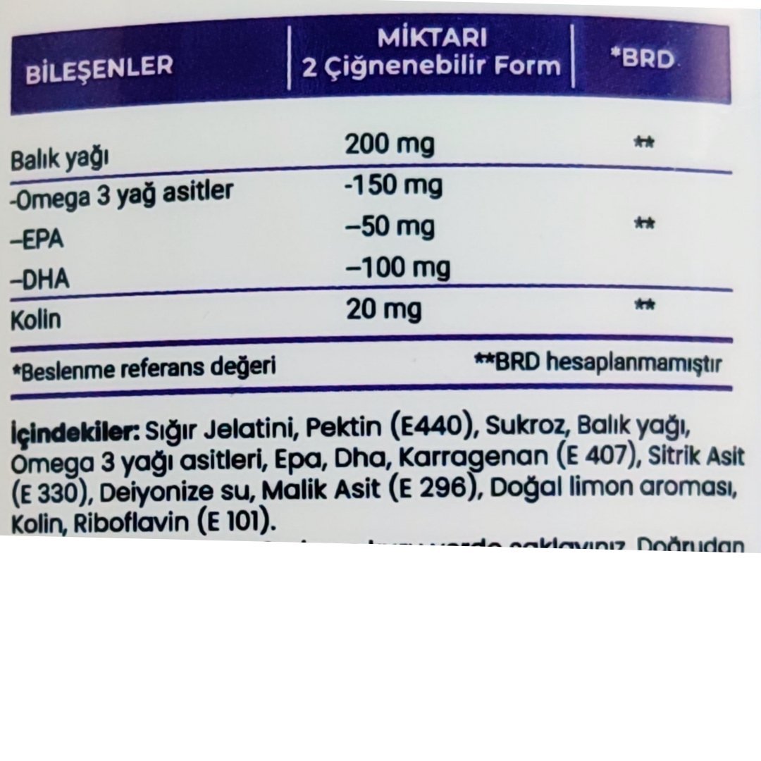 Atavit Kids Omega-3 60 Gummies