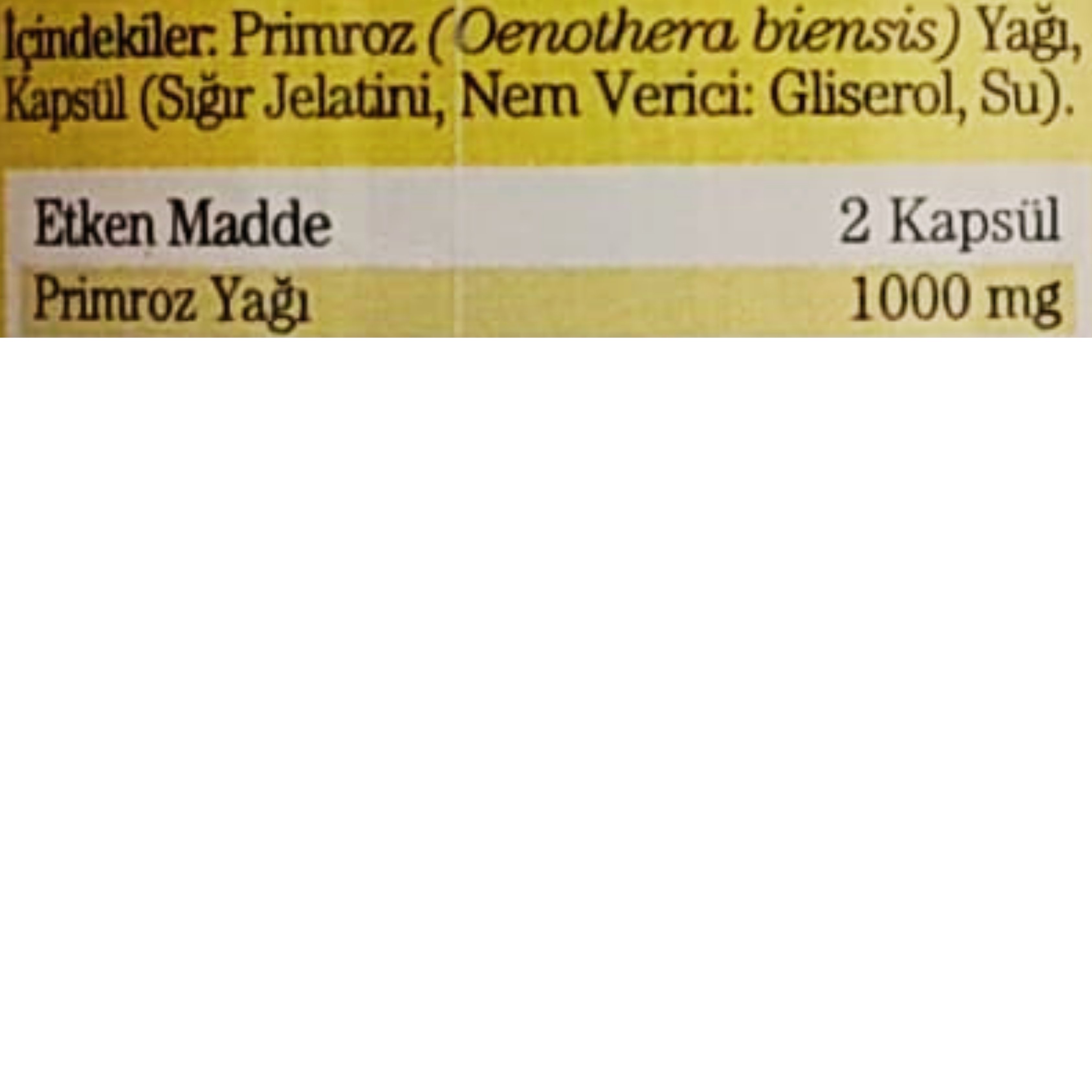 Balen Primoz Oil 90 Kapsül