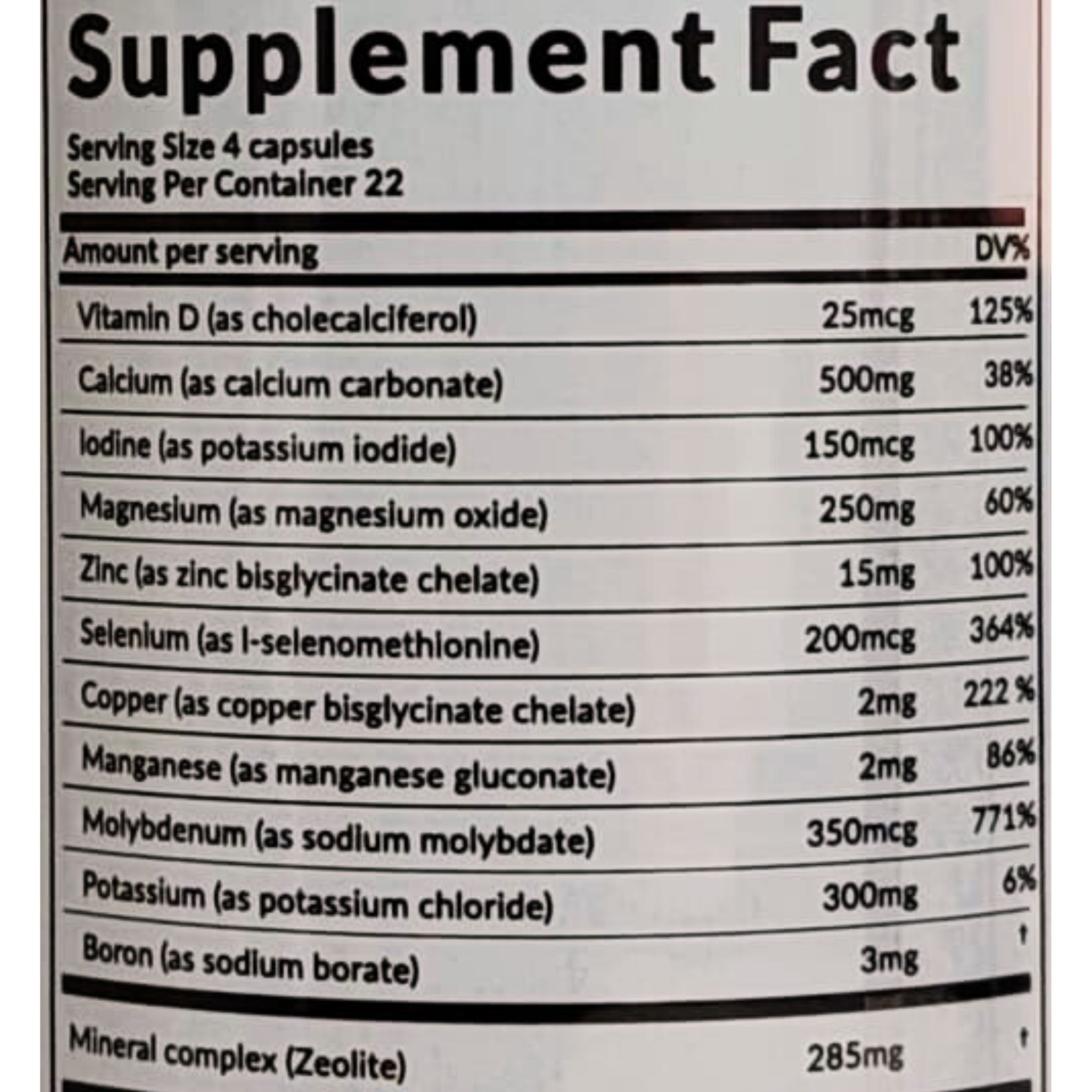 Corsa 365 Mineral Blend 90 Vegetable Kapsül