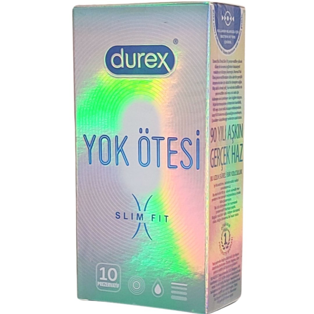 Durex Yok Ötesi Slim Fit Prezervatif 10'lu