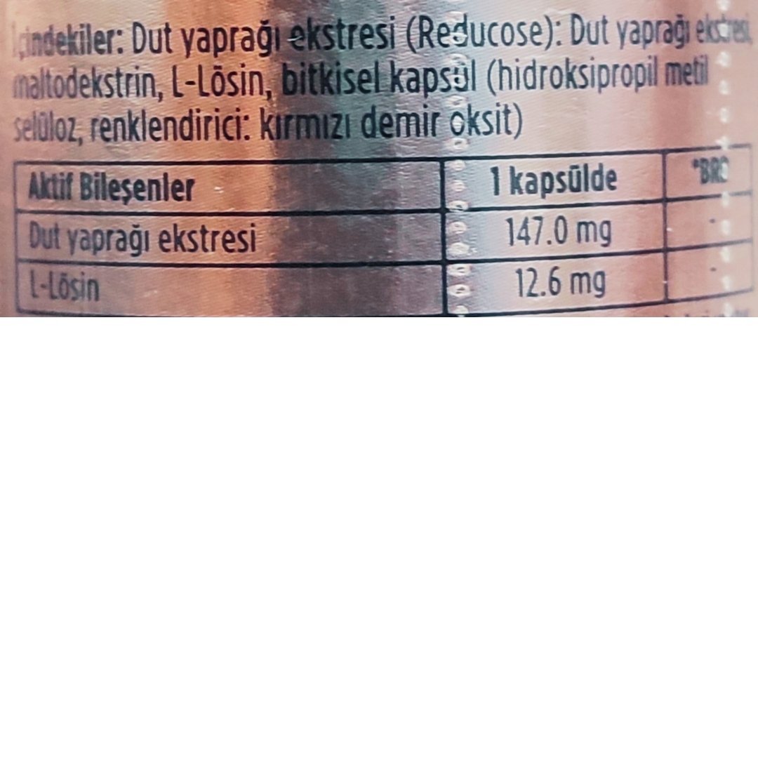 Dynavit Reducose Dut Yaprağı 30 Kapsül