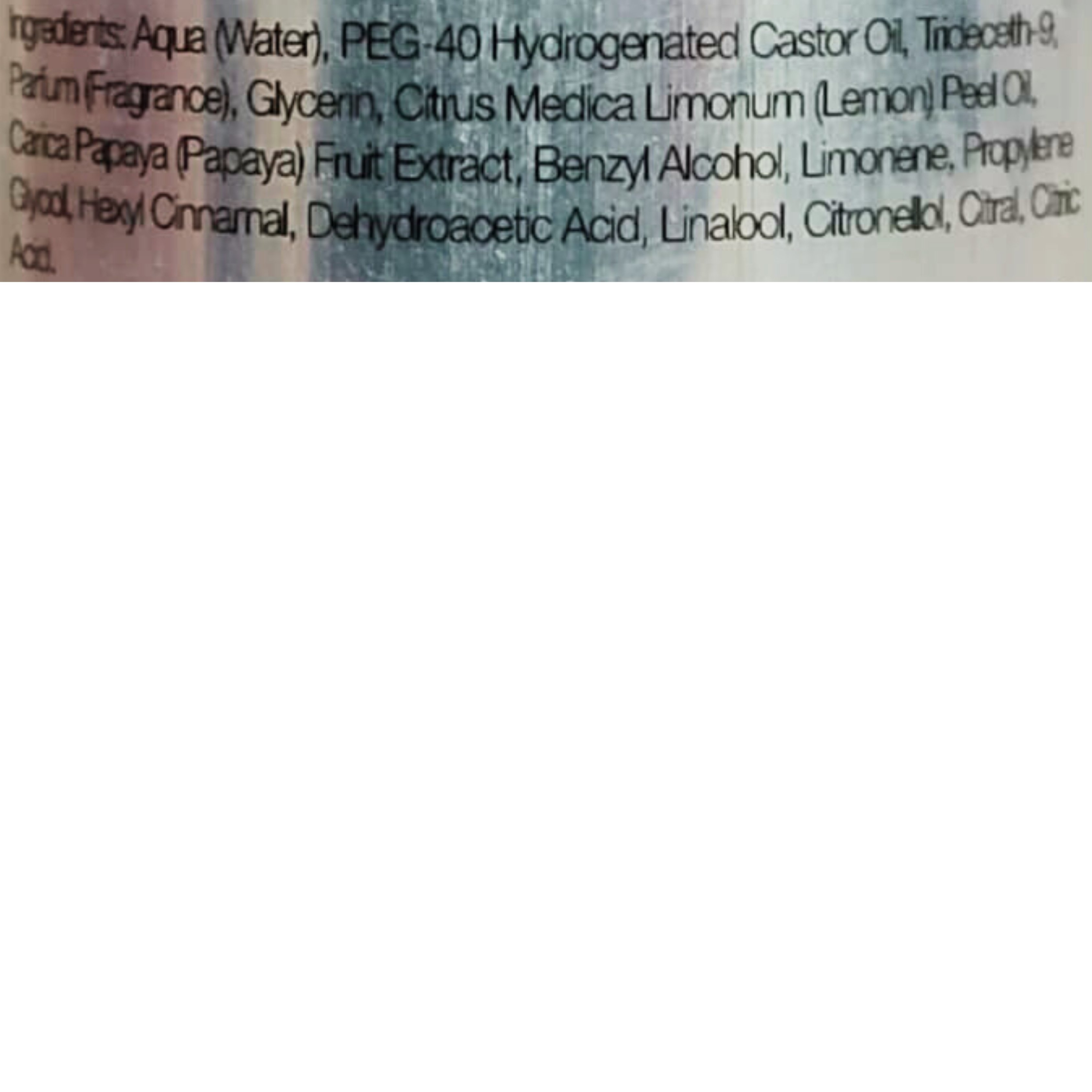 Greenland Body Mist Papaya - Lemon 200 ml