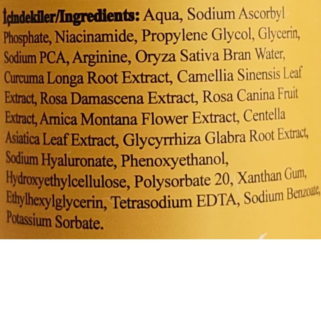 Hoito C Vitamini Serumu Ton Eşitleyici ve Aydınlatıcı Liposomal Vitamin C
