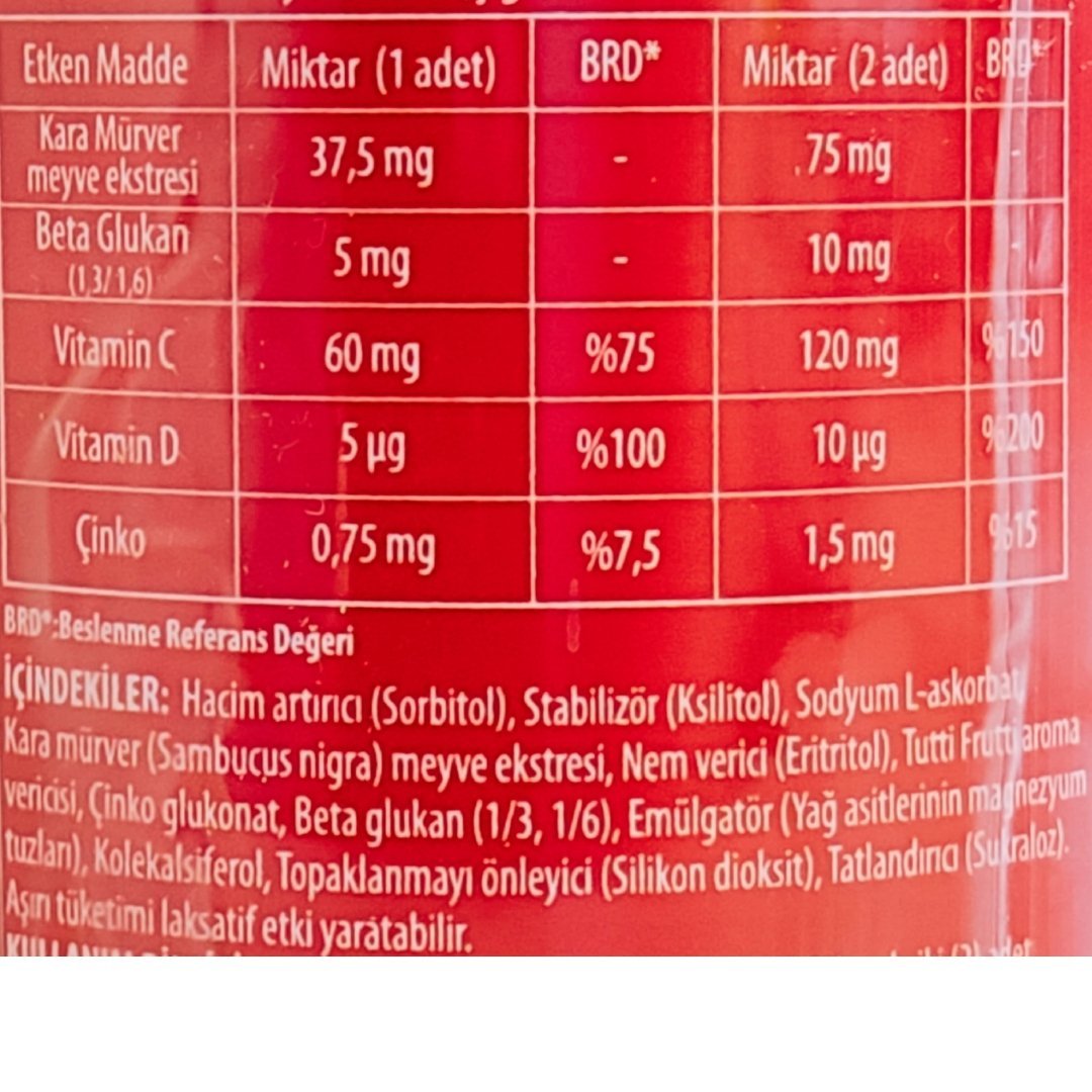 Imuneks Kids Chew Chew 60 Çiğnenebilir Form