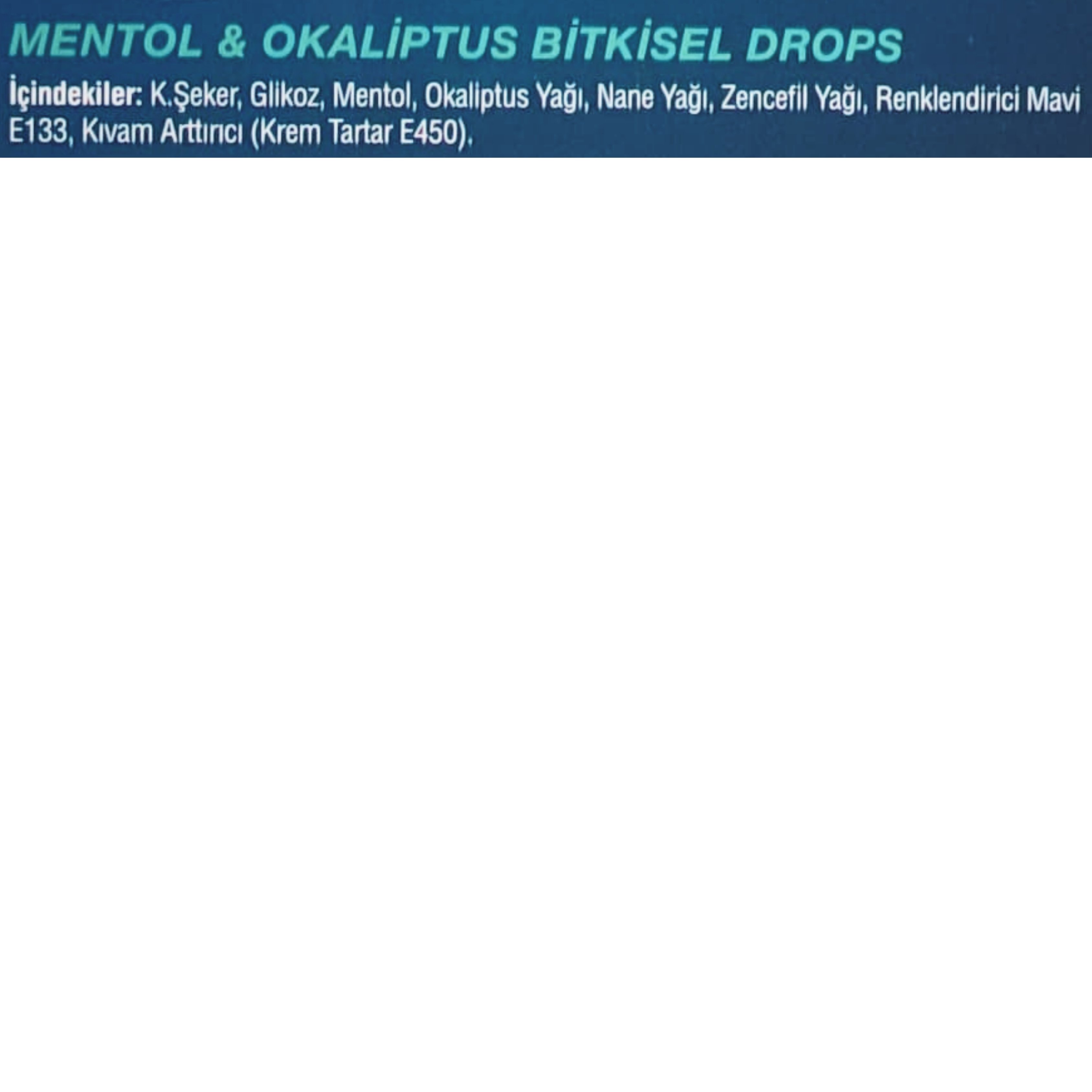 Jenbol Defence Mentol+Okaliptus Pastil 12 Drops