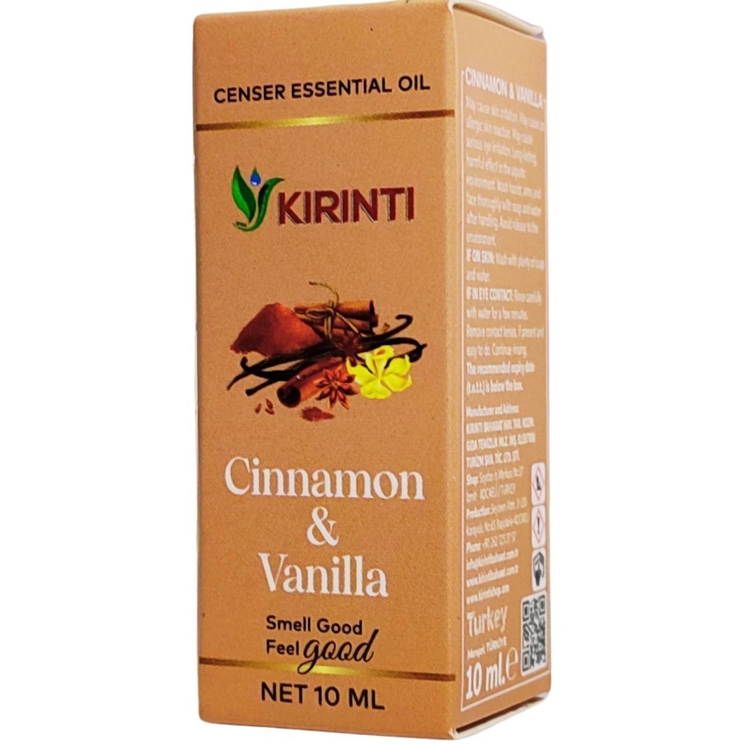 Kırıntı Tarçın Vanilya Buhurdanlık Esansı 10 ml