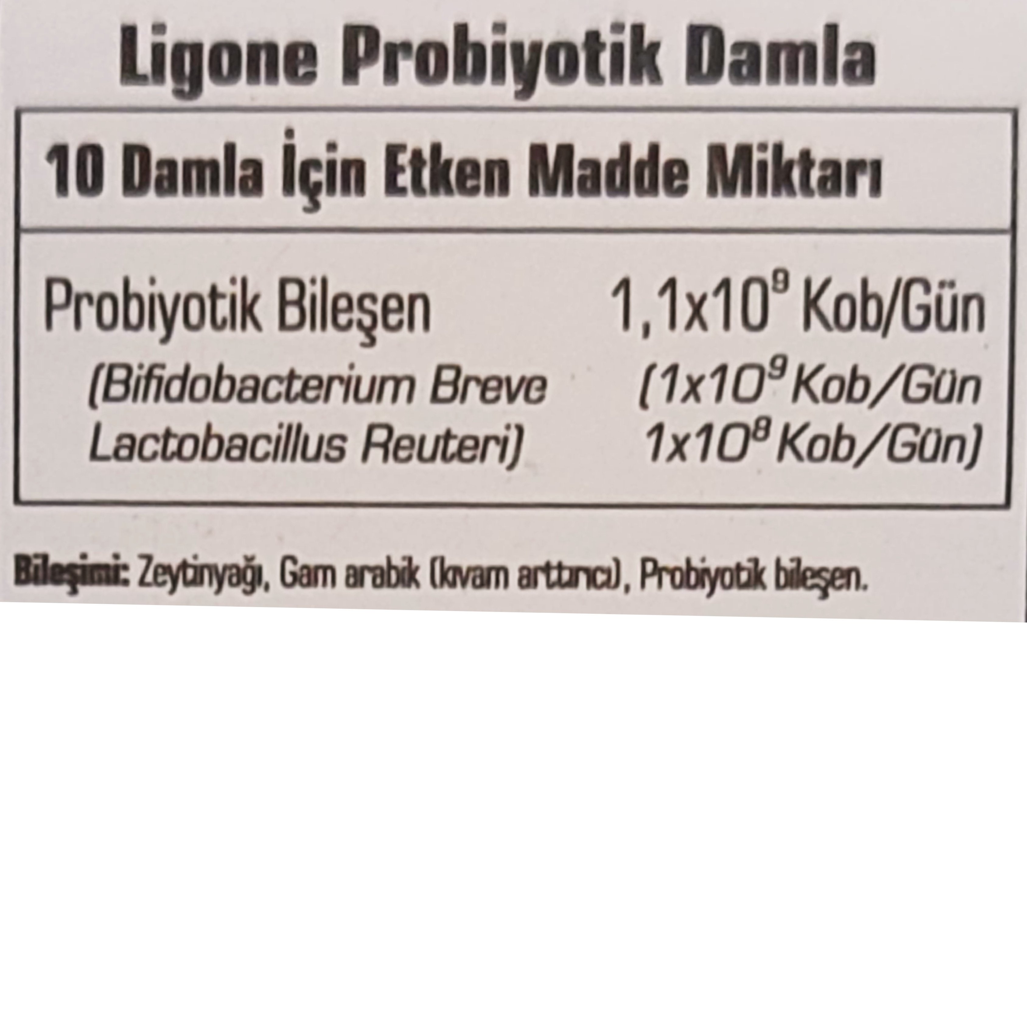 Ligone Probiyotik 300 Damla 15 ml