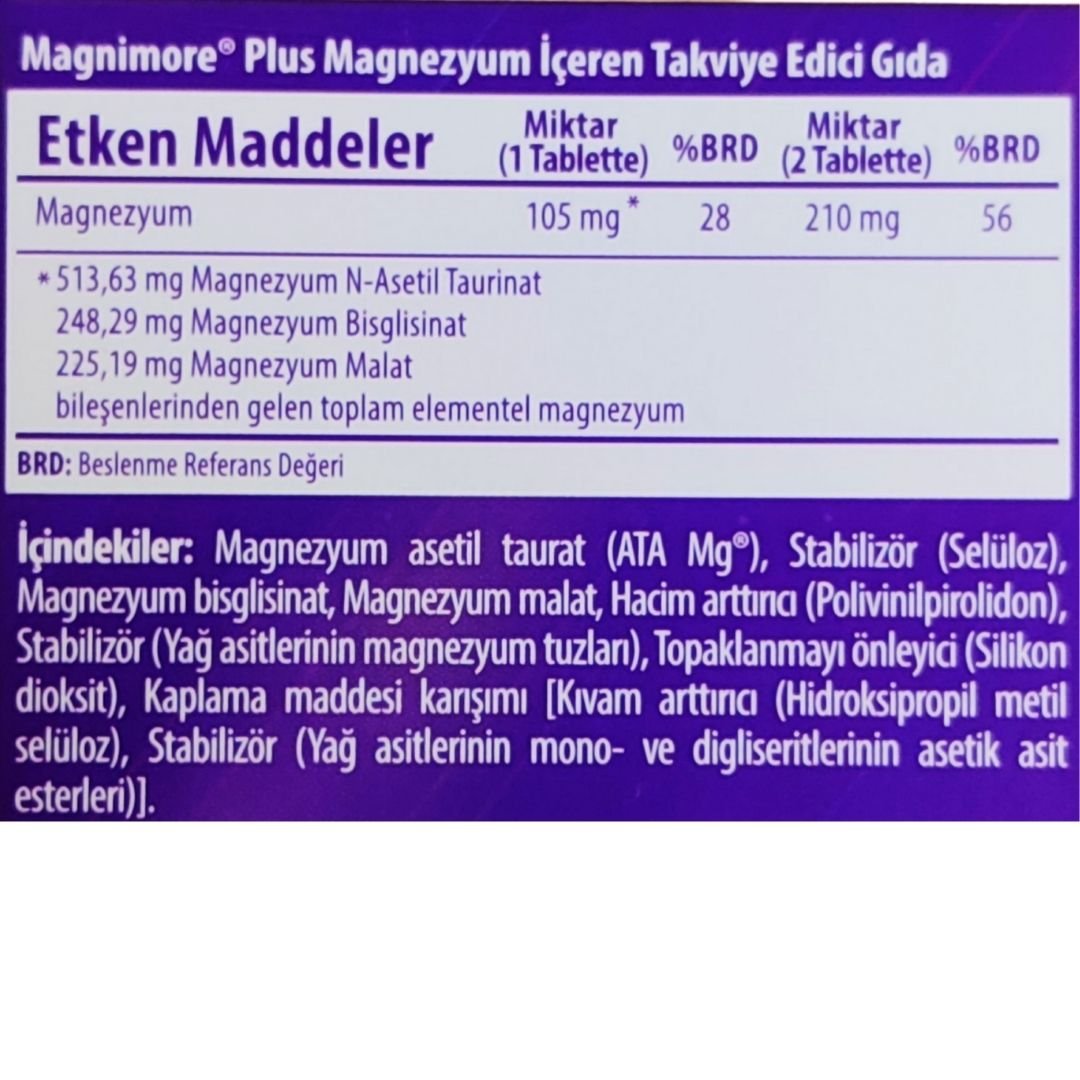 Magnimore Plus 60 Tablet
