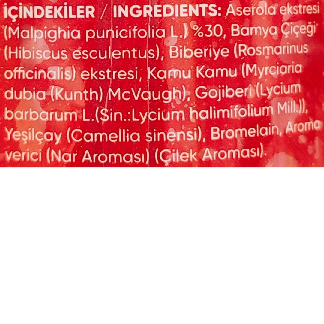 Narcissa Aserola Ekstresi İçeren Karışık Bitki Tozu 200 gr