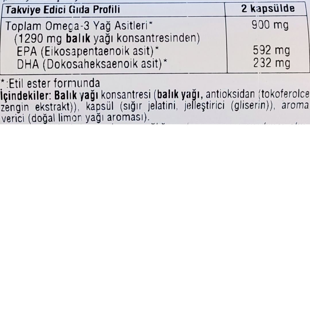 Nature's Bounty Mini Omega-3 900 mg 60 Softgel