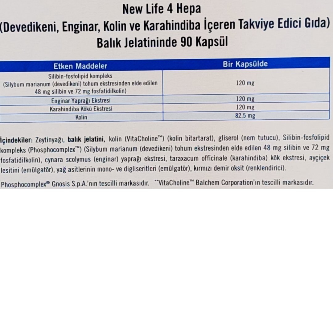 New Life 4 Hepa 90 Softgel Kapsül Avantajlı Paket