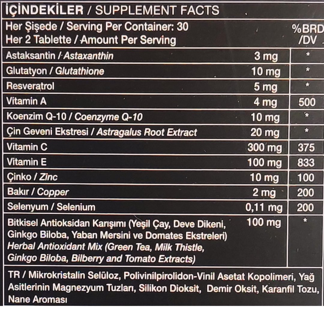 Nutraxin A-Oxi Formula 60 Tablet