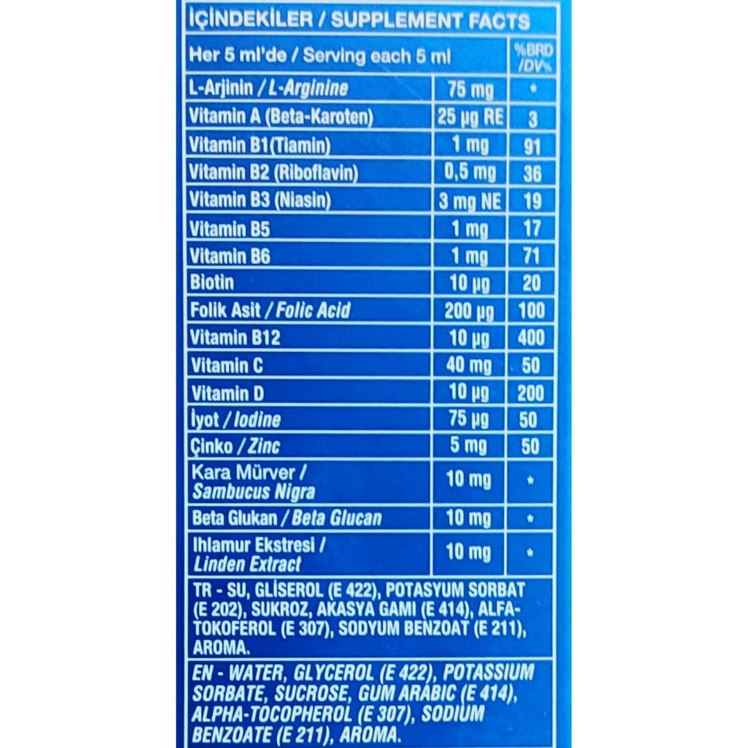 Nutraxin Kids Multivitamin Mineral Şurup 150 ml