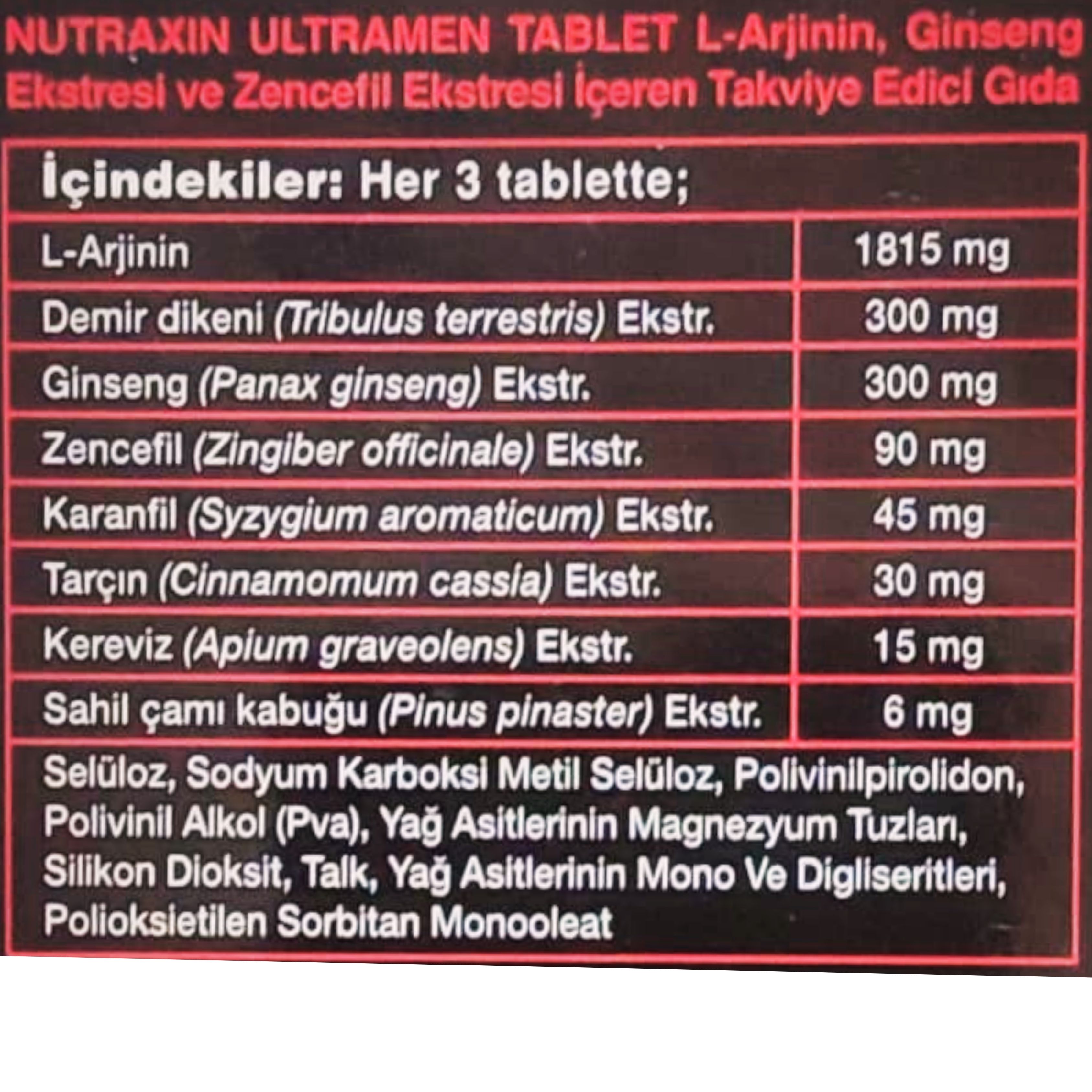 Nutraxin Ultra Men 60 Tablet