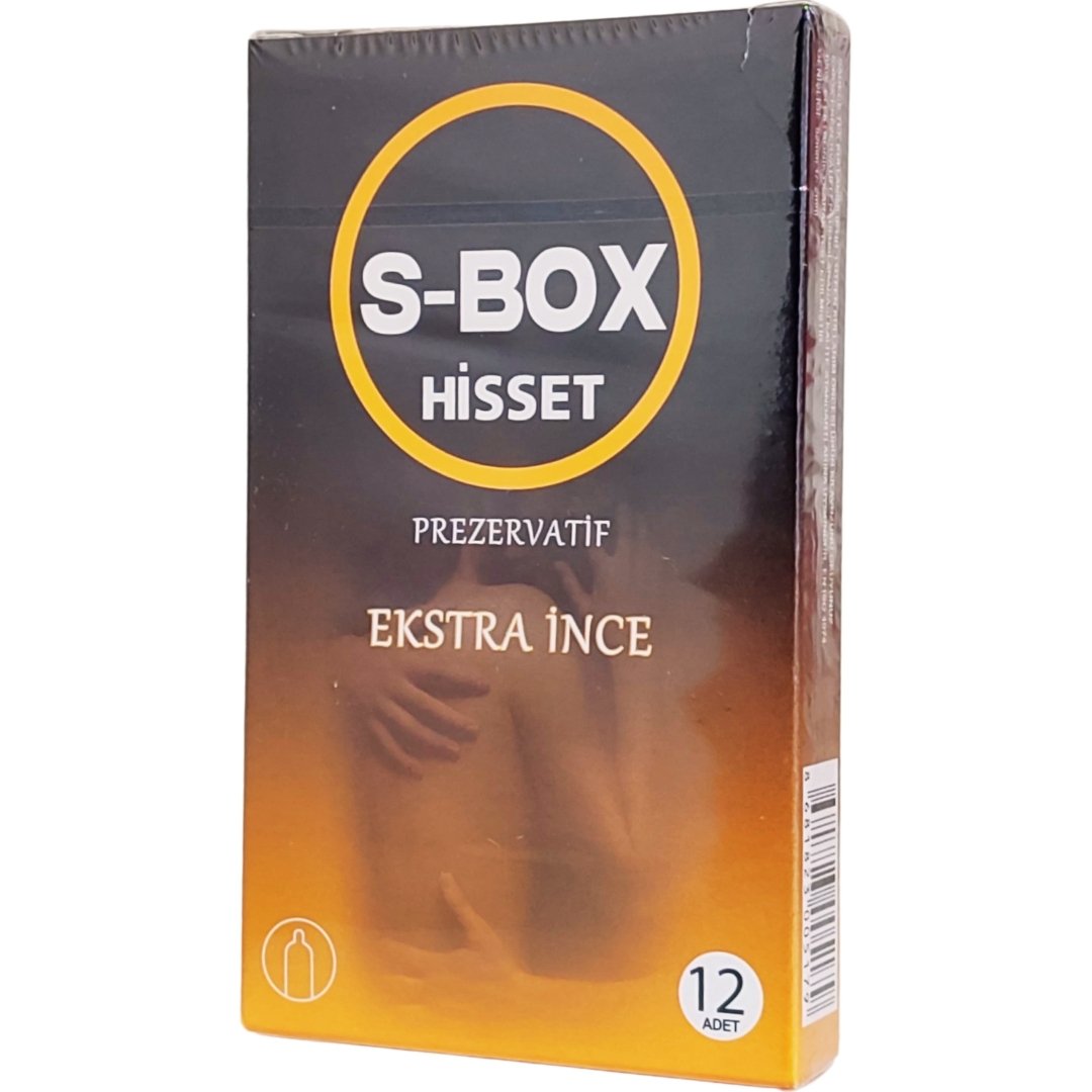 S-Box Hisset Prezervatif 12 Adet