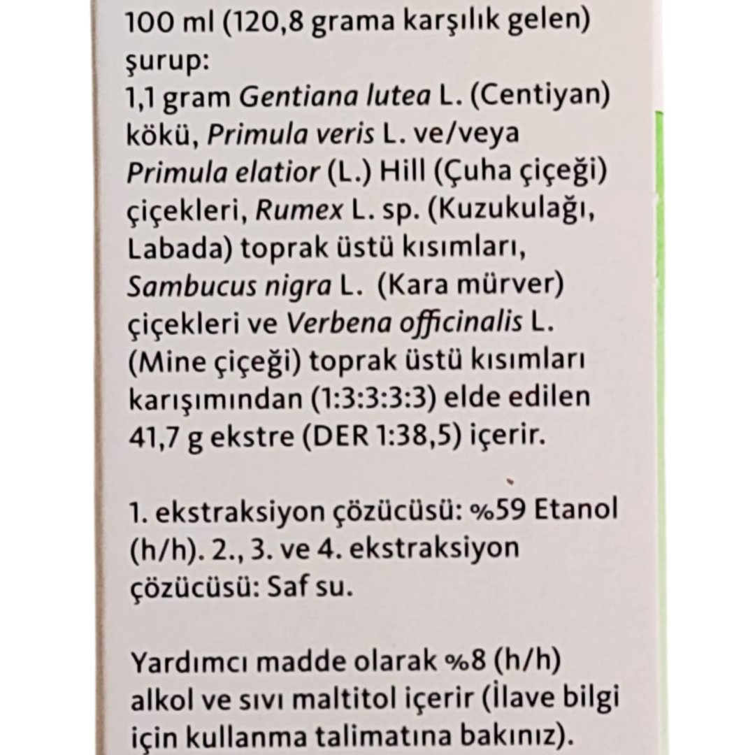 Sinupret Takviye Edici Şurup 100 ml