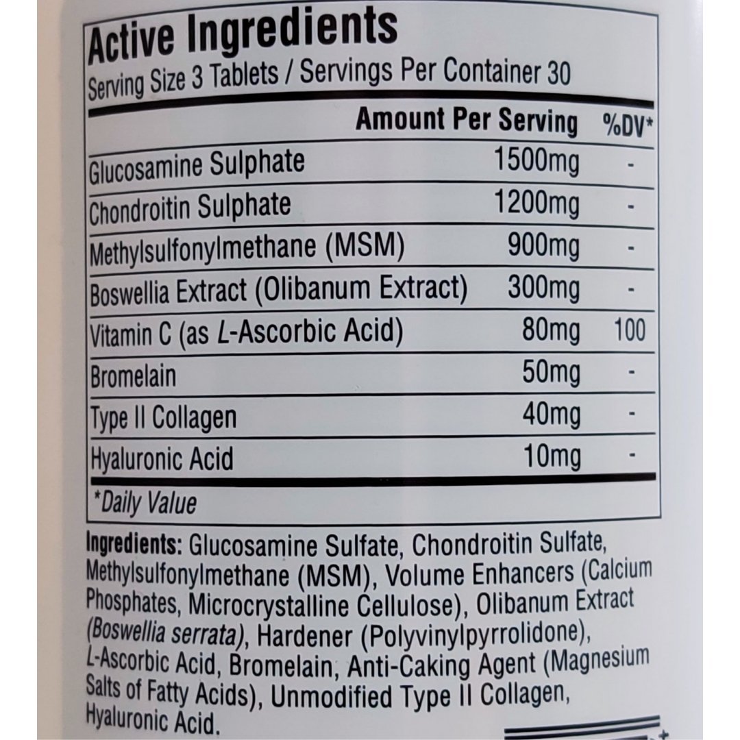 Suda Vitamin Flexone Glukozamin, Kondroitin, MSM, Hyaluronik Asit İçeren 90 Tablet