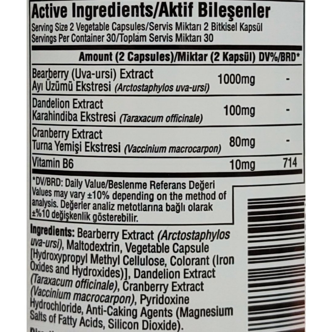 Suda Vitamin WaterX 60 Kapsül