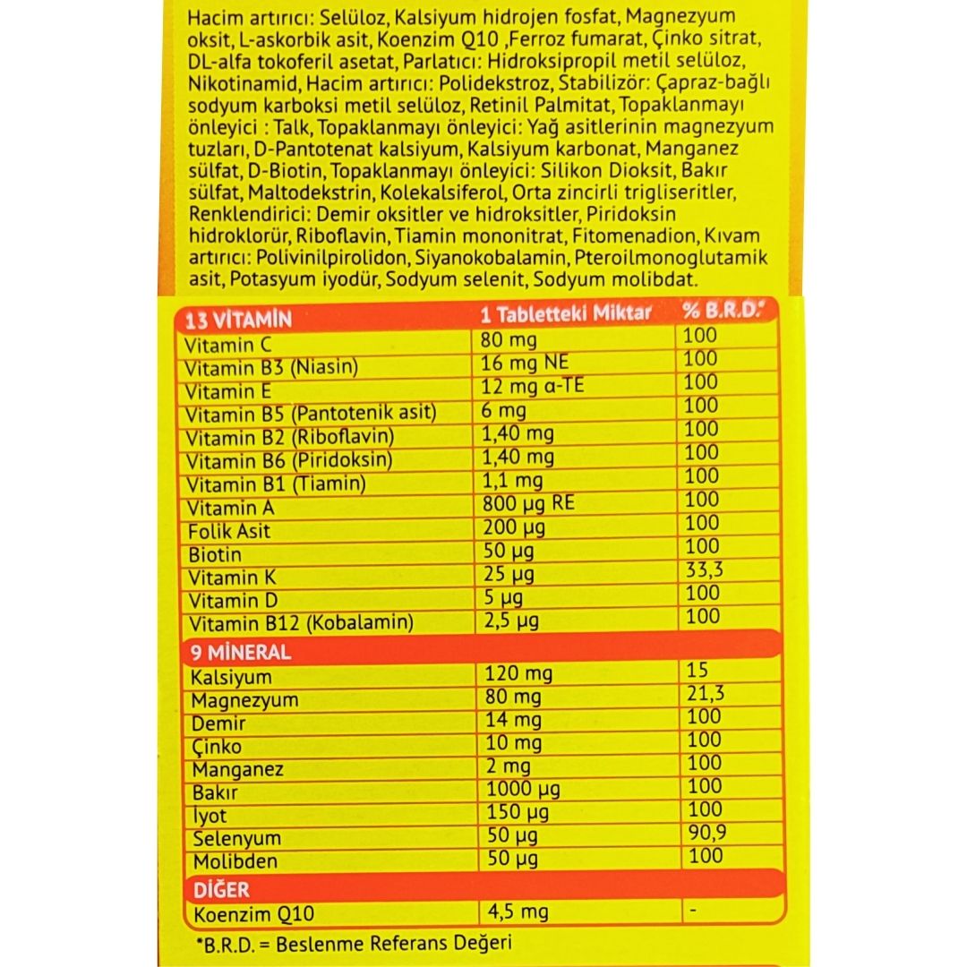 Supradyn Daily 30 Film Kaplı Tablet