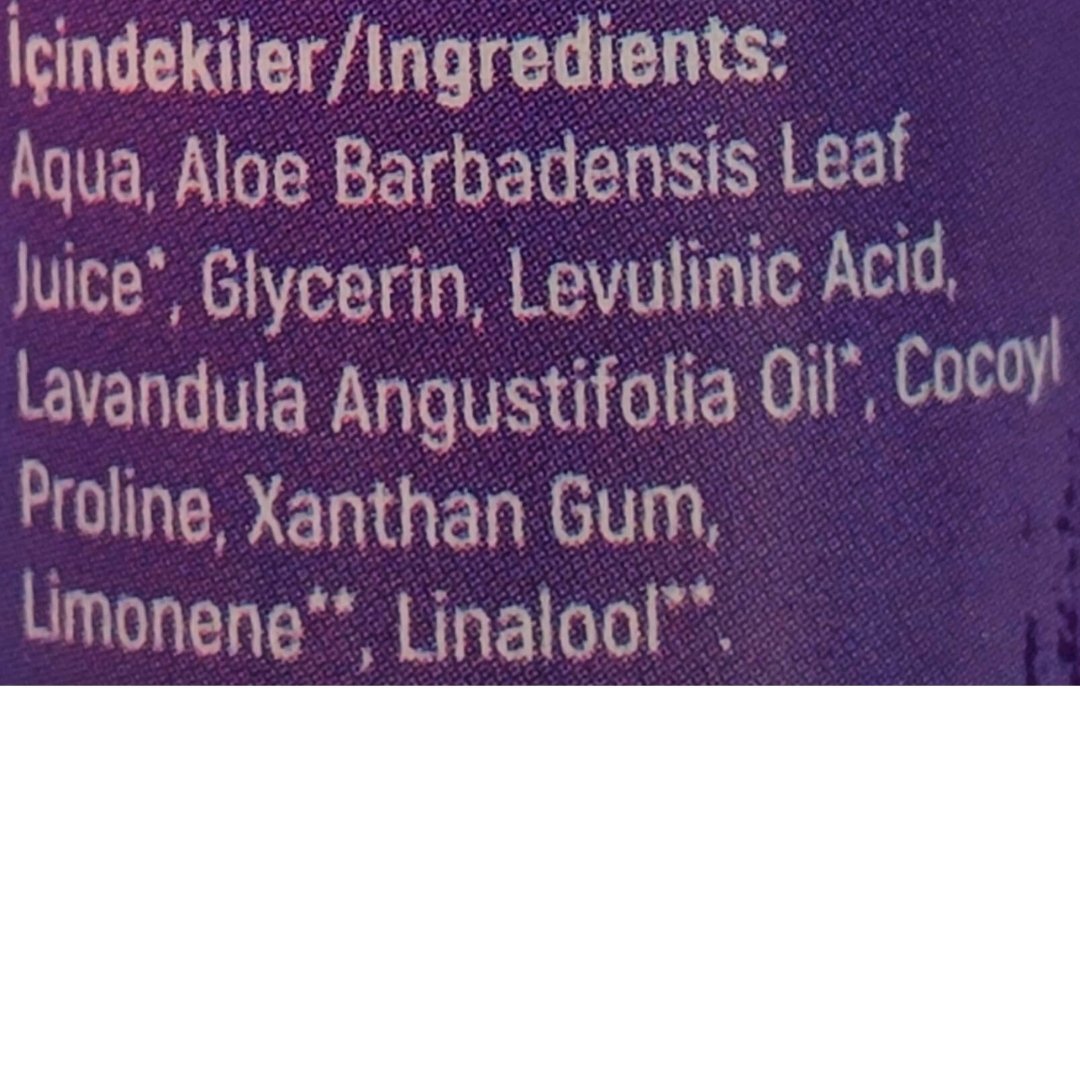 The Prouvee Reponses %100 Doğal Lavanta Yağlı Saç Spreyi 50 ml