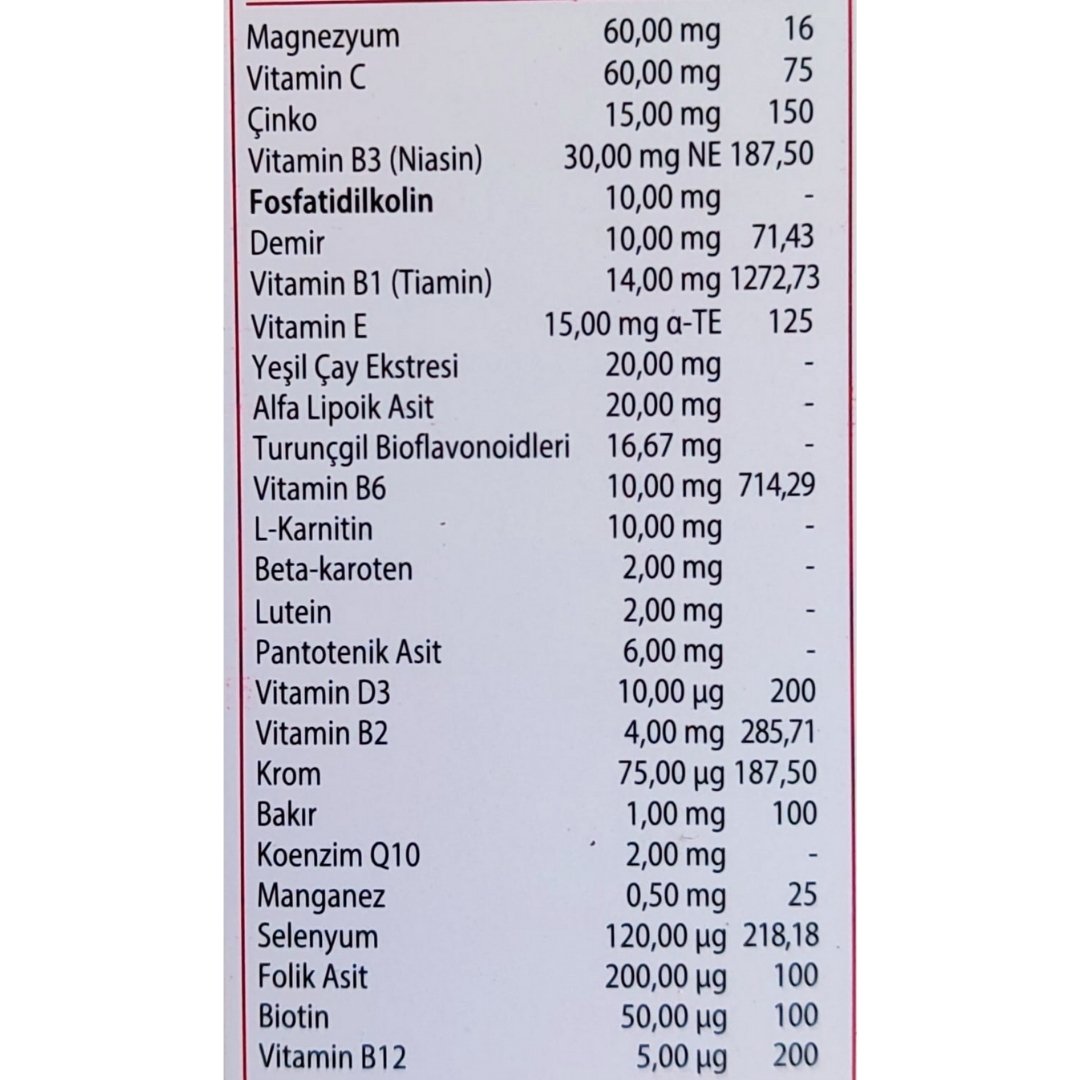 Vitabiotics Wellwoman 50+ Takviye Edici Gıda 30 Tablet