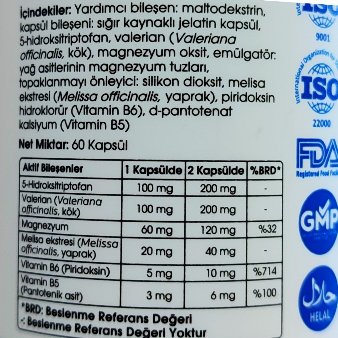 Voonka 5-HTP Complex 60 Kapsül