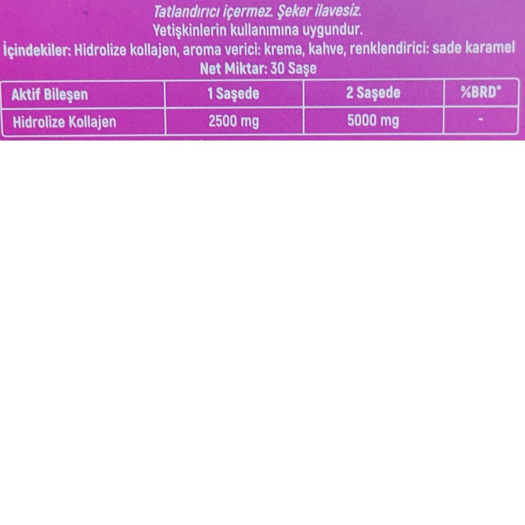 Voonka Collagen Kahve Krema Aromalı 30 Saşe