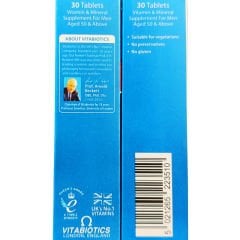 Vitabiotics Wellman 50+ Takviye Edici Gıda 30 Tablet