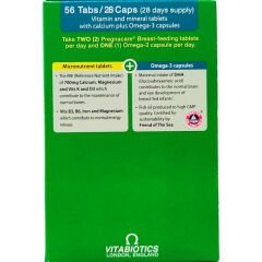 Vitabiotics Pregnacare Breast-Feeding Omega3 56 Tablet ve 28 Kapsül