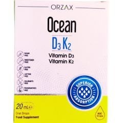 Ocean D3K2 Vitamin Damla 20 ml 400 Damla
