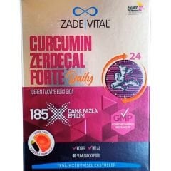 Zade Vital Curcumin Zerdeçal Forte Daily 60 Yumuşak Kapsül