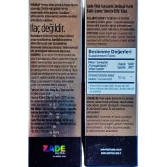 Zade Vital Curcumin Zerdeçal Forte Daily 60 Yumuşak Kapsül