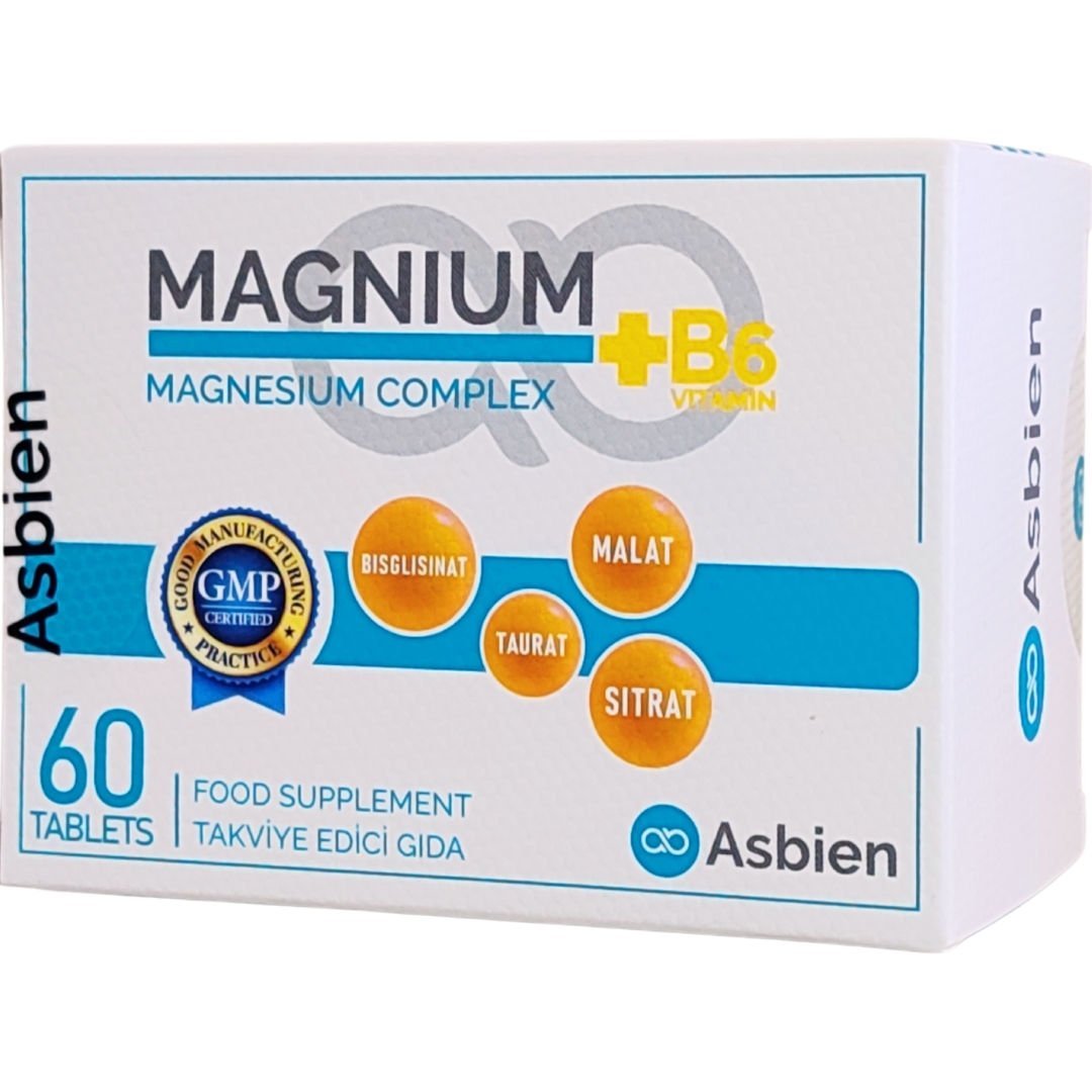 Magnium Magnesium Complex B6 60 Tablet