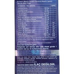 Nutraxin Beauty Keratin Formula 60 Tablet