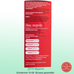 Imuneks Kids Multivitamin ve Mineraller İçeren Sıvı Takviye Edici Gıda 250 ml