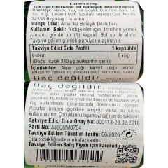 Nature's Bounty Lutein 6 mg 50 Softgel