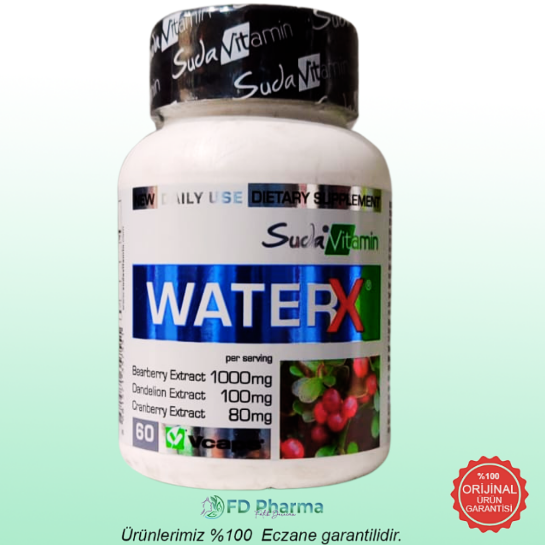 Suda Vitamin WaterX 60 Kapsül