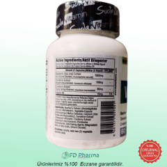 Suda Vitamin WaterX 60 Kapsül