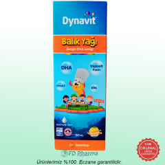 Eczacıbaşı Dynavit Portakal Aromalı Balık Yağı 150 ml