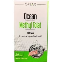 Orzax Ocean Methyl Folat 30 Tablet