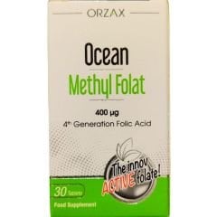 Orzax Ocean Methyl Folat 30 Tablet