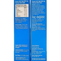Orzax Ocean Krill Oil 30 Kapsül