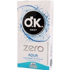 Okey Prezervatif Zero Aqua 10'lu